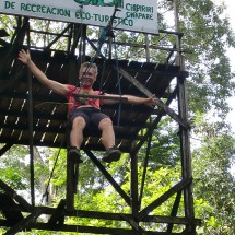 ... and up to the tower